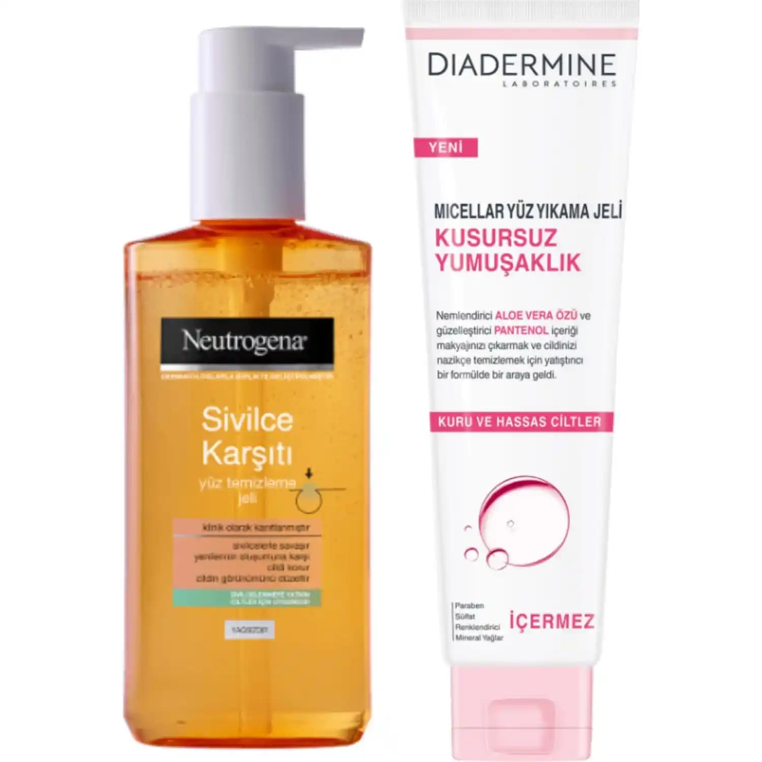 Neutrogena Sivilce Karşıtı Yüz Temizleme Jeli: Akne Eğilimli ve Hassas Ciltler İçin Güçlü ve Nazik Temizlik