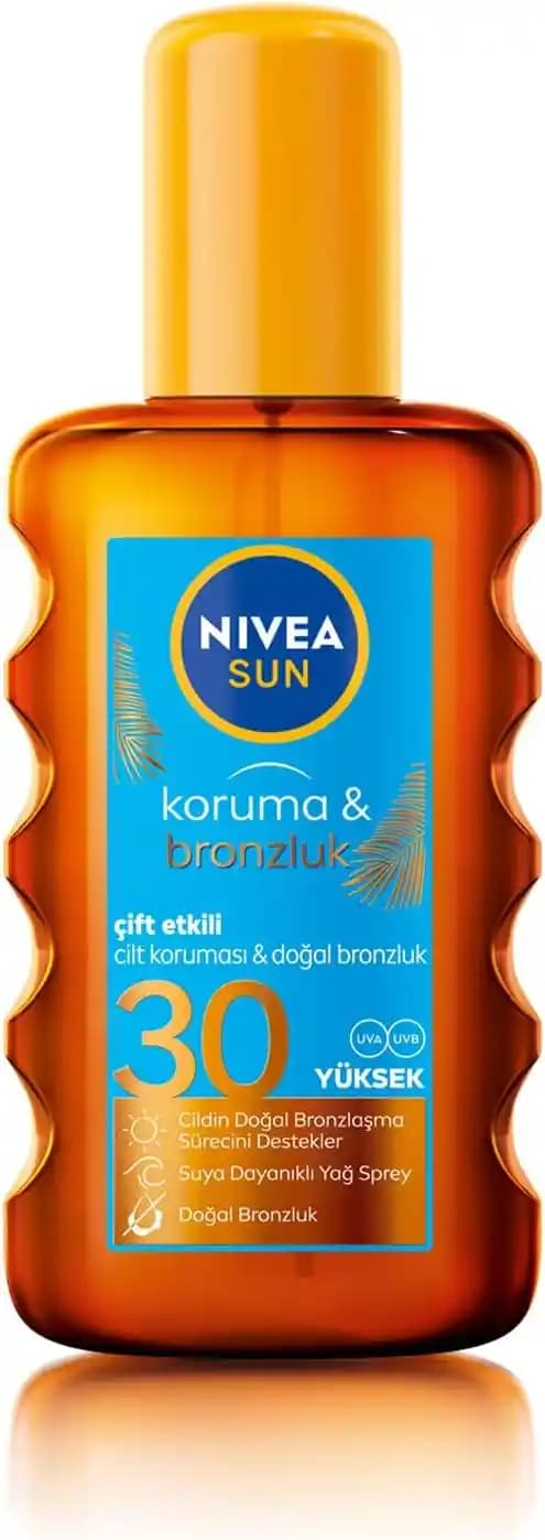 Nivea Doğal İçerikli Yüksek Koruma Sağlayan Güneş Koruyucu Ürünleri
