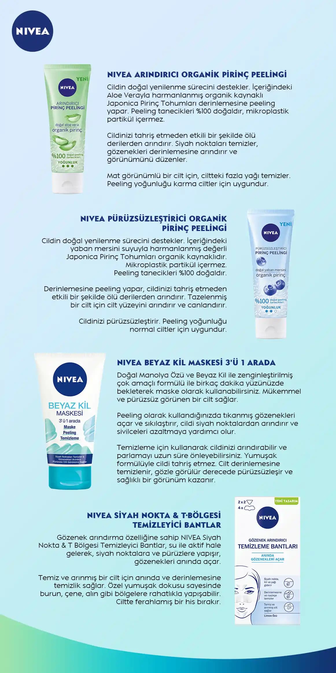 NIVEA ile Doğru Peeling Kullanımı ve Cilt Tipine Uygun Ürün Seçimi Rehberi