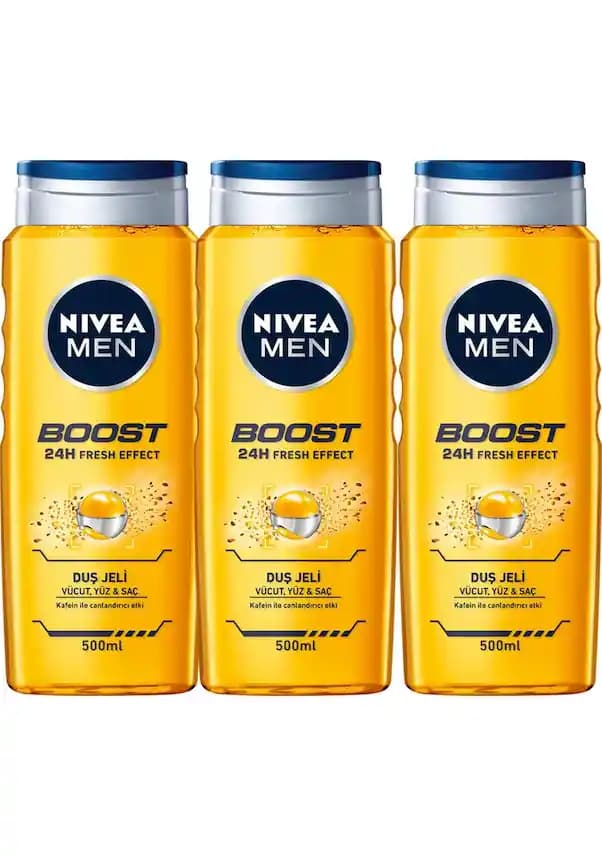 Nivea Men Boost Duş Jeli: Ferahlatıcı ve Çok Amaçlı Erkek Bakım Ürünü Özellikleri ve Faydaları