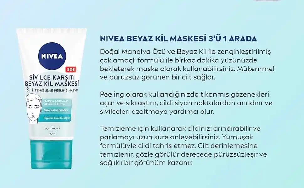 NIVEA Siyah Nokta ve Gözenek Temizliği Ürünleri Kullanım İpuçları ve Etkileri