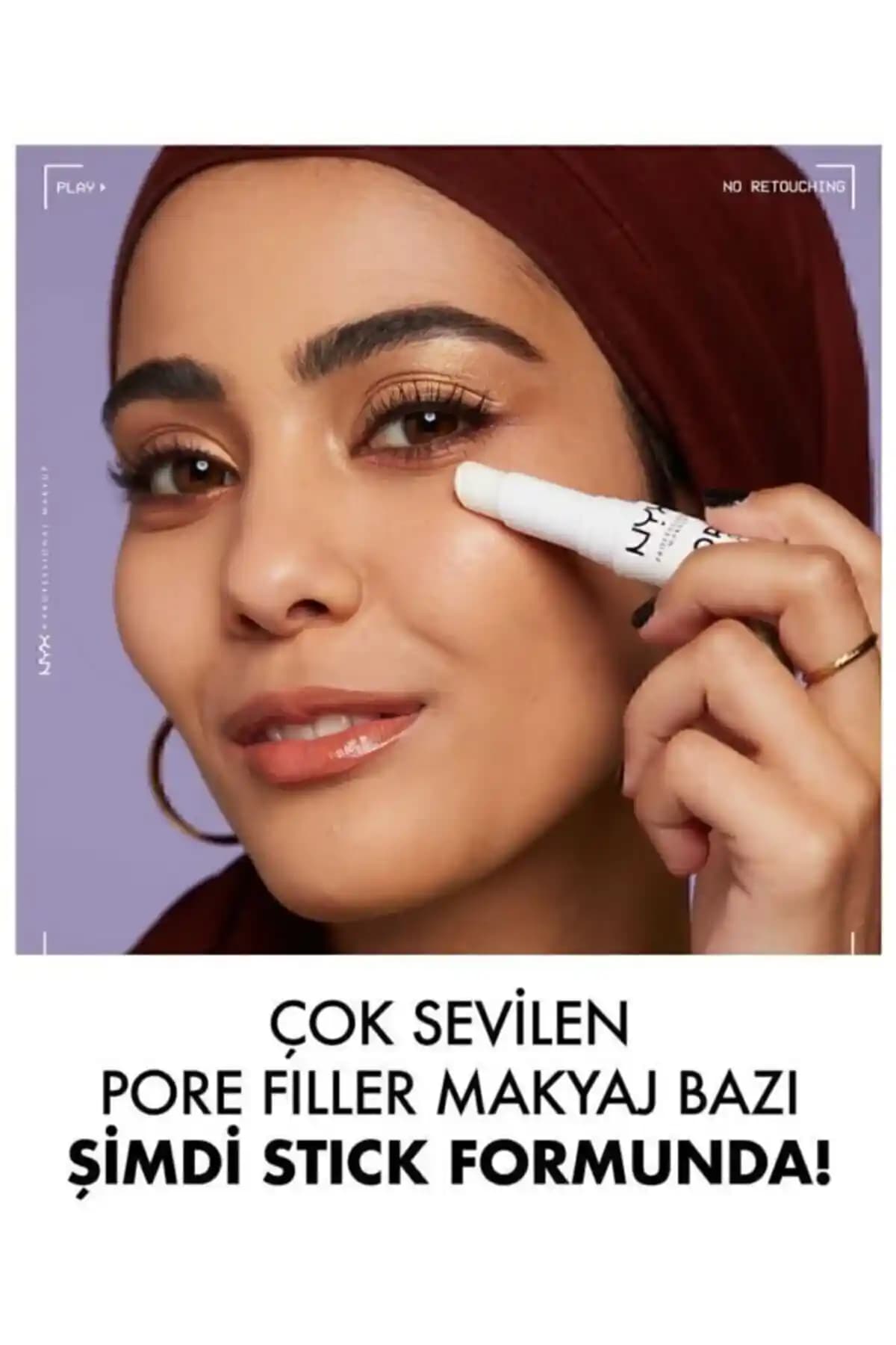 NYX Pore Filler Targeted Stick: Gözenekleri Gizleme ve Cildi Pürüzsüzleştirme Çözümü