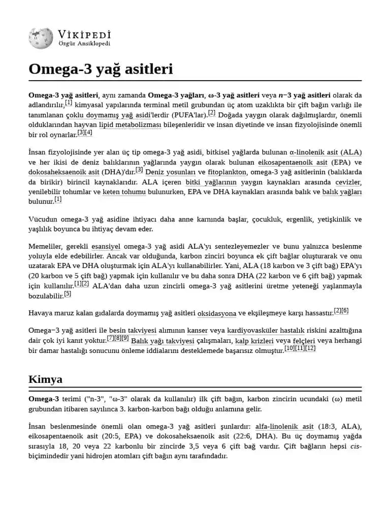 Omega-3 Yağ Asitlerinin Kozmetik ve Cilt Bakımındaki Önemi ve Kullanım Alanları