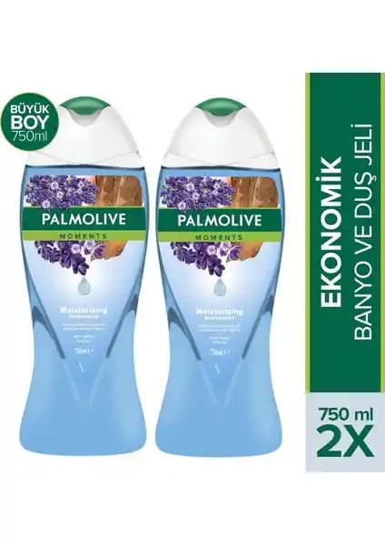 Palmolive Moments Sandal Ağacı Duş Jeli: Doğal ve Ferahlatıcı Temizlik Deneyimi
