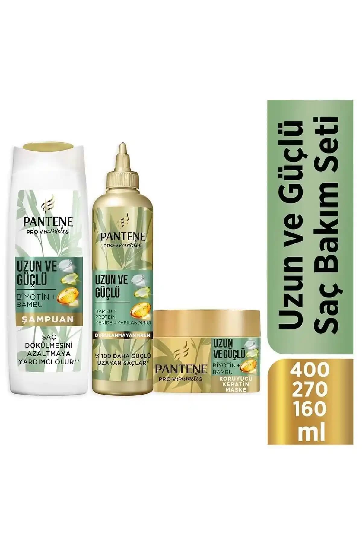 Pantene Uzun ve Güçlü Saçlar İçin Bakım Seti Özellikleri ve Faydaları