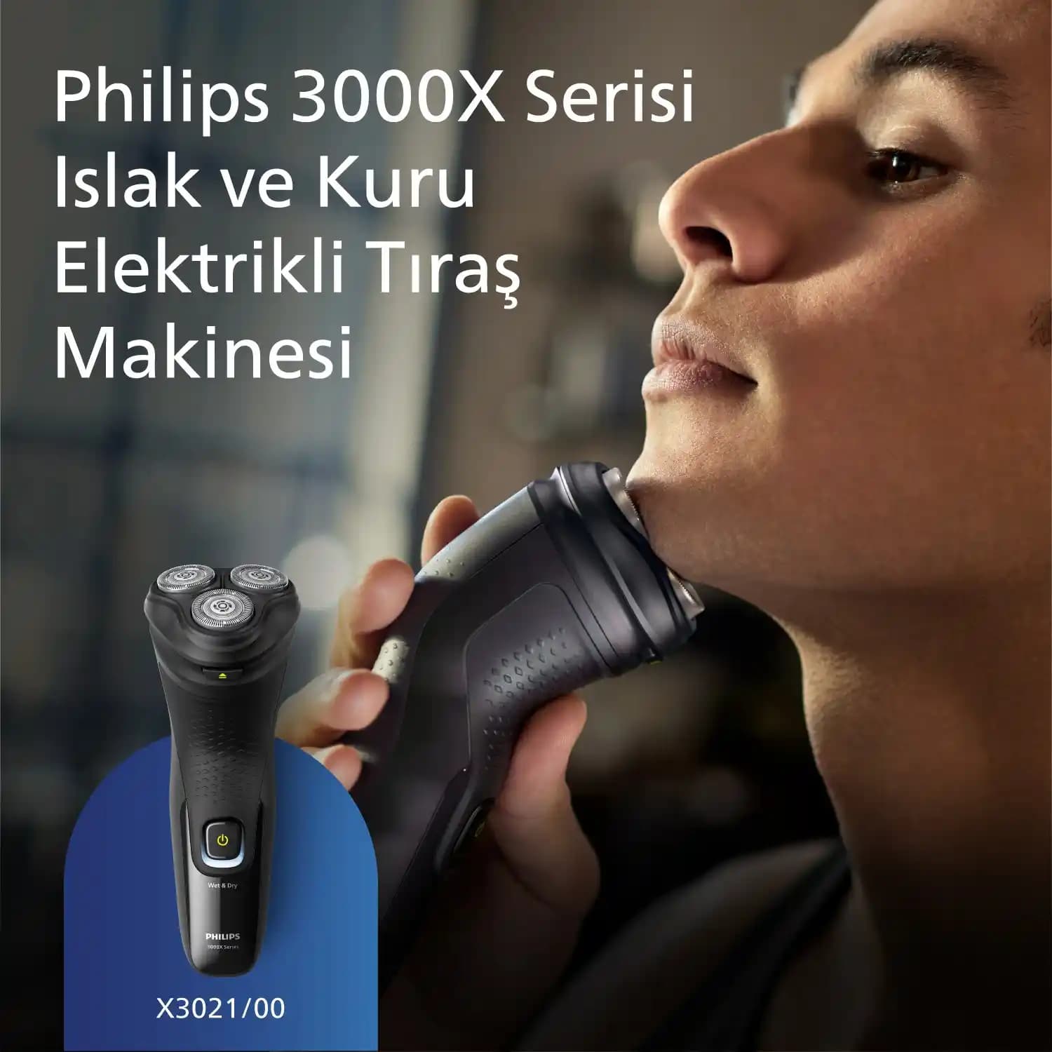 Philips 3000X Elektrikli Tıraş Makinesi: Çok Yönlü Kullanım ve Modern Tasarım Özellikleri