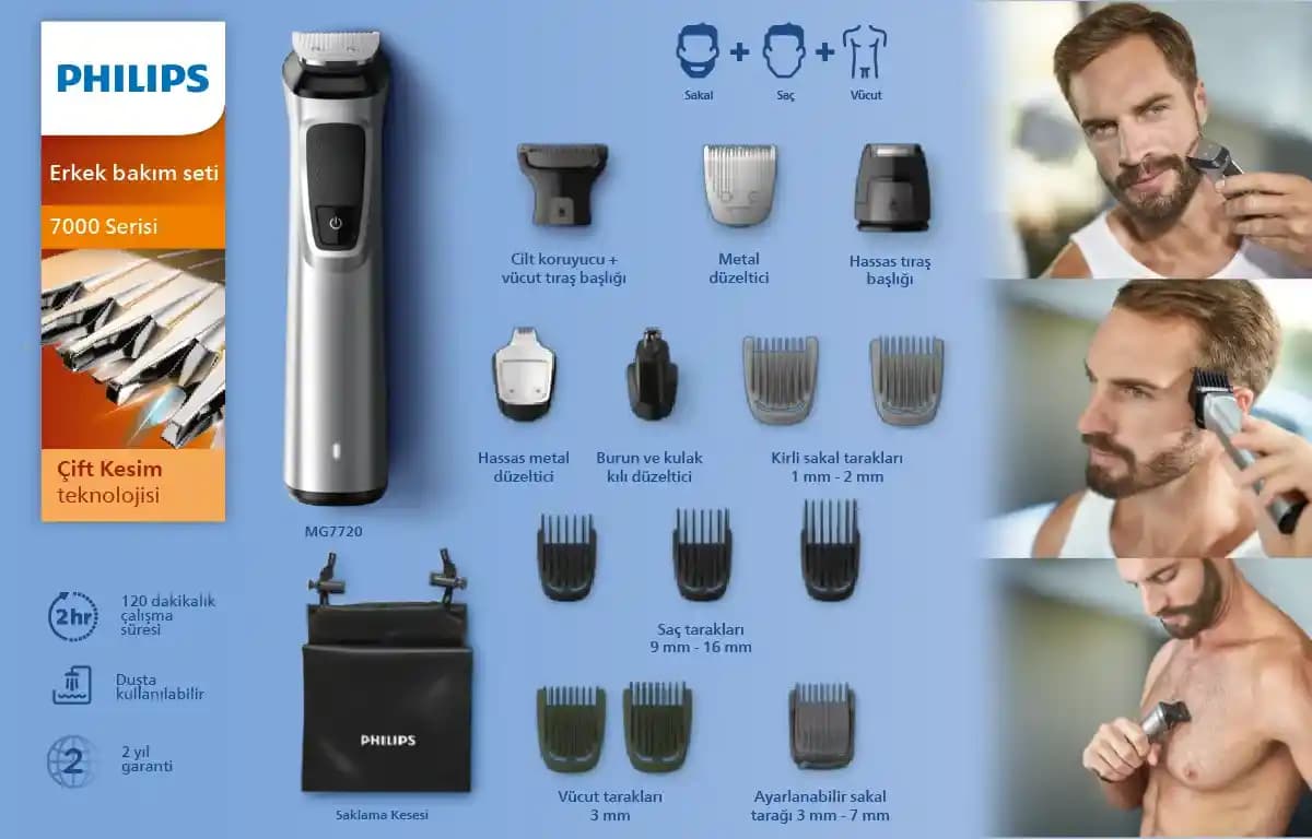 Philips Erkek Bakım Cihazları: Çok Fonksiyonlu ve Güvenilir Çözümler