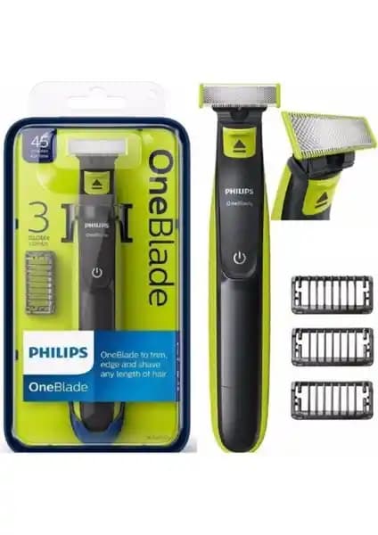 Philips OneBlade Erkek Tıraş Makinesi: Çok Yönlü ve Kablosuz Kullanım Özellikleriyle Günlük Bakım Çözümü