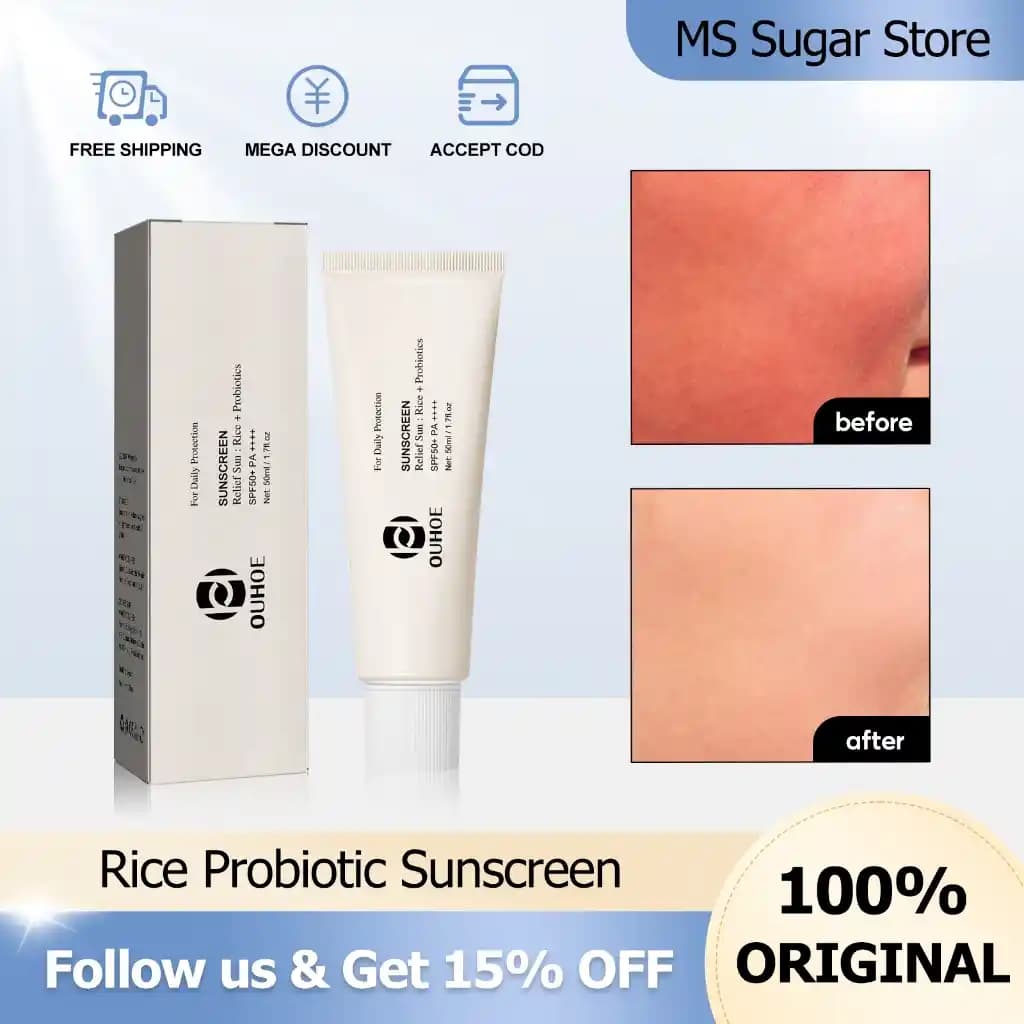 Pirinç ve Probiyotik İçerikli SPF50 Güneş Koruyucu Kremler: Doğal ve Güvenilir Koruma Seçeneği