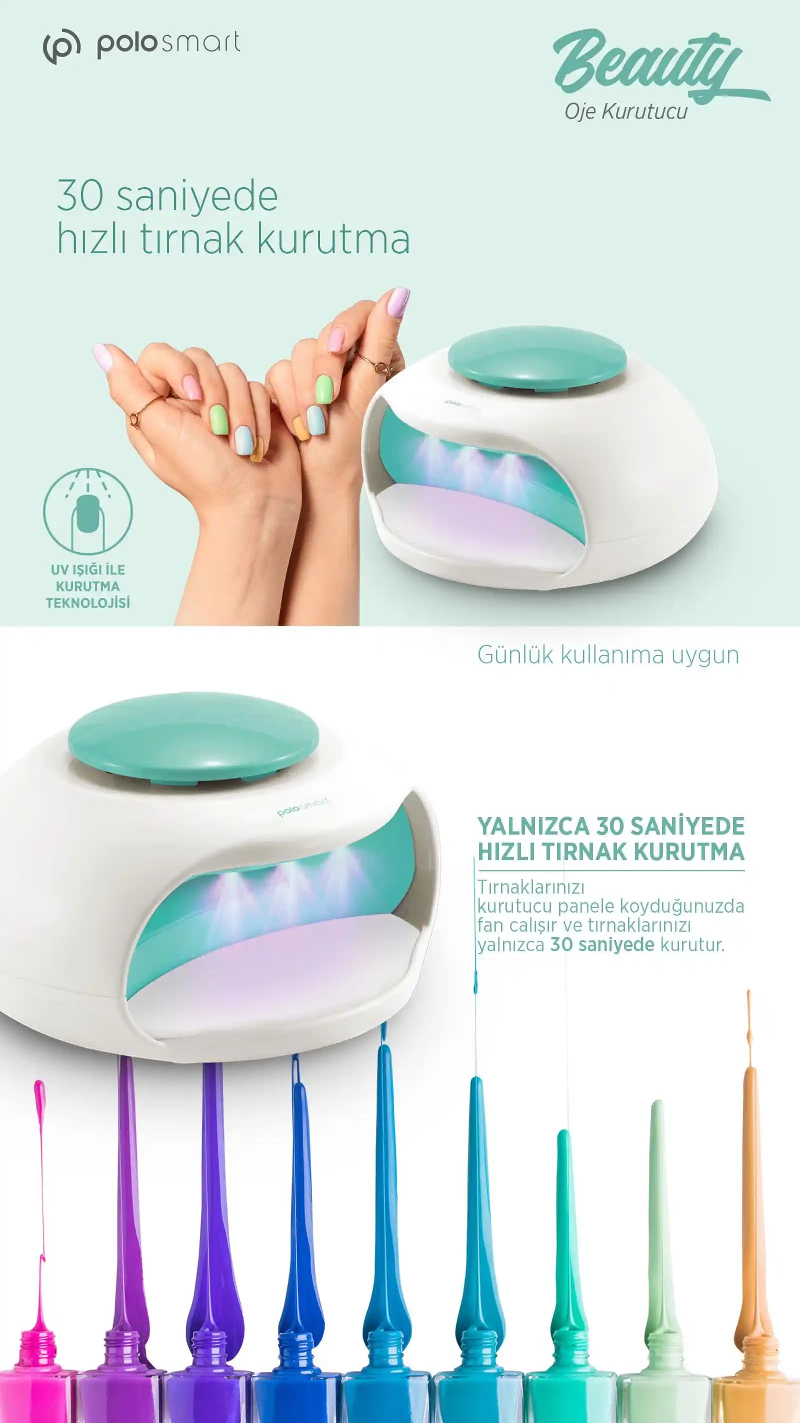 Polosmart PSC14 ve Alternatif Oje Kurutucu Ürünler Hakkında Detaylı Bilgi