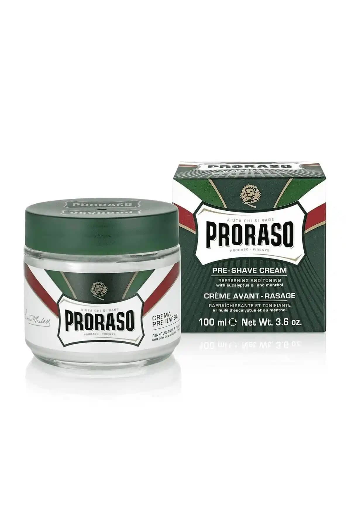 Proraso Erkek Bakımında Tıraş Öncesi Kremi Okaliptüs ve Mentolün Gücü