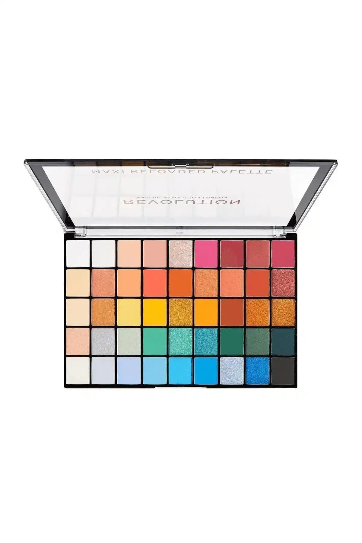 Revolution Maxi Reloaded Big Shot Far Paleti: Geniş Renk Seçenekleri ve Yüksek Pigmentasyon Özellikleri