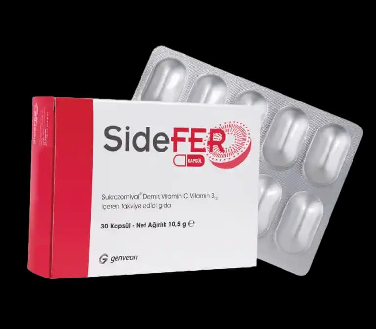 Sidefer Kapsülü: Demir Takviyesi ve Kozmetik Faydaları Hakkında Detaylı Bilgi