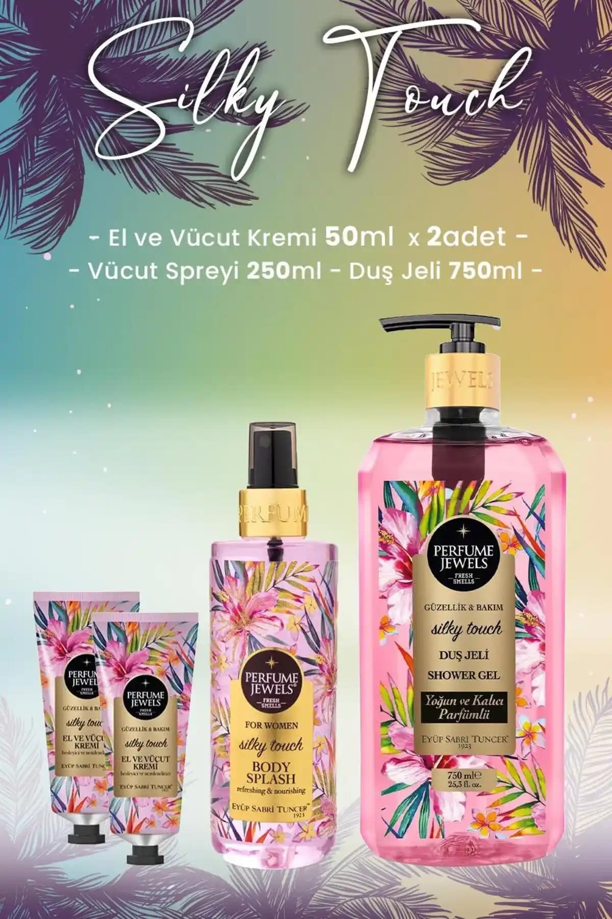 Silky Touch Duş Jeli: Hassas Ciltler İçin Günlük Temizlik ve Nem Koruma