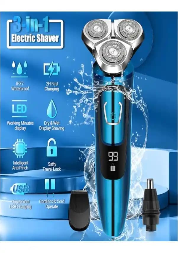 Su Geçirmez Tıraş Makineleri: Erkek Bakımında Pratik ve Hijyenik Çözümler