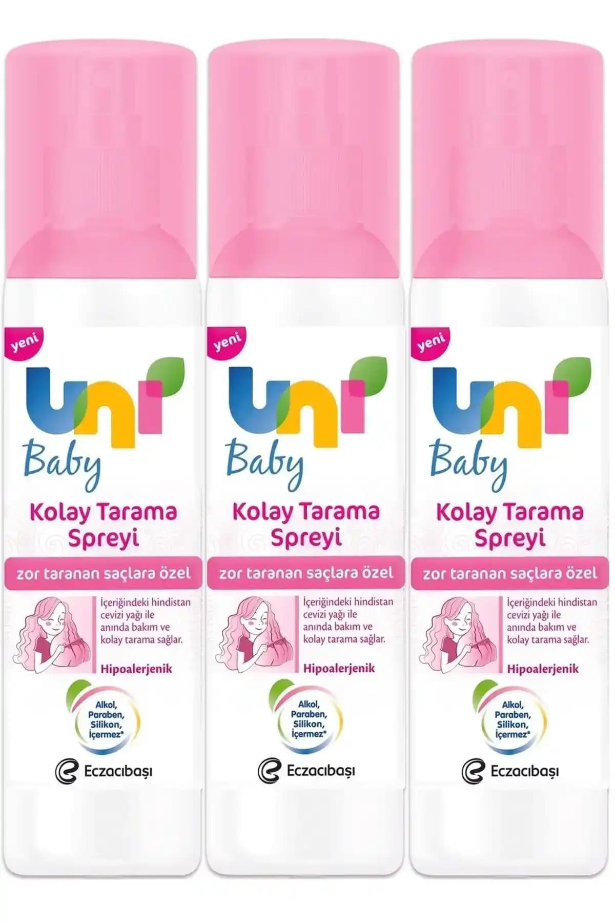 Uni Baby Kolay Tarama Spreyi: Bebeklerin Hassas Saçları İçin Pratik ve Doğal Çözüm