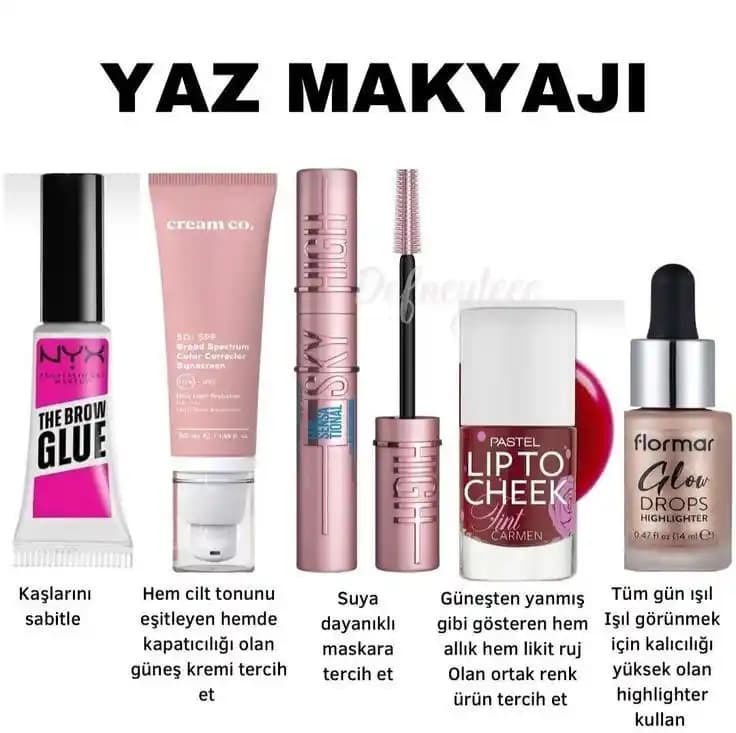 Yaratıcı ve Eğlenceli Makyaj Malzemeleri ile Kendinizi İfade Edin