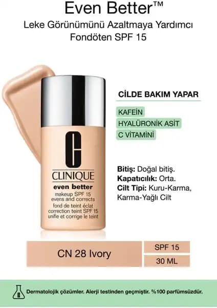 Clinique Even Better Fondöten Karşılaştırması: Serum ve Doğal Bitişli Seçenekler İncelendi 2