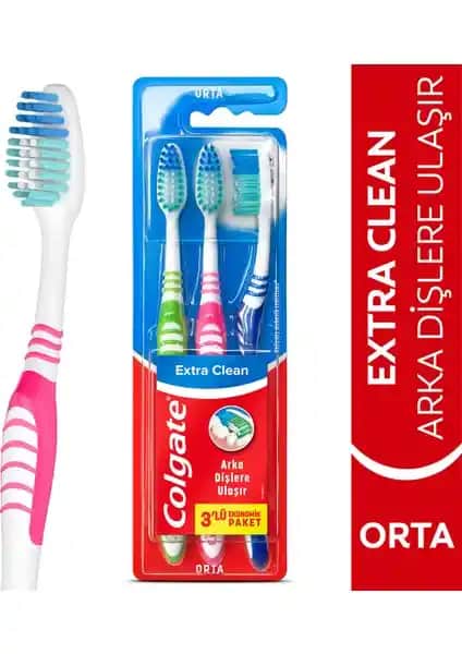 Colgate Extra Clean ve Signal Ergonomik Geniş Açılı Diş Fırçası Karşılaştırması