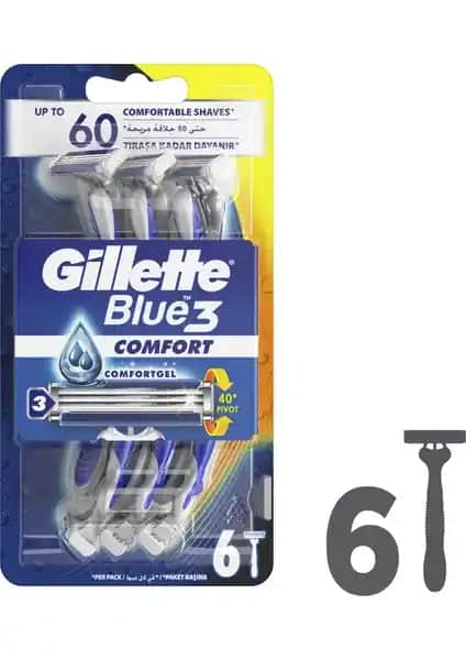 Gillette Blue3 ve Blue3 Comfort Tıraş Bıçağı Karşılaştırması: Özellikleri ve Kullanıcı Yorumları