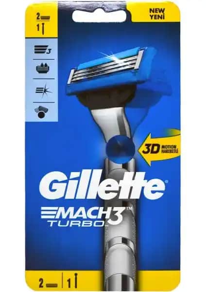 Gillette Mach3 Turbo 3D ve Sensitive Tıraş Makineleri Karşılaştırması ve Özellikleri