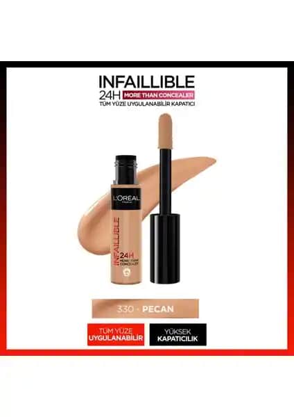 L'Oréal Infaillible ve Flormar Stay Perfect Kapatıcı Karşılaştırması