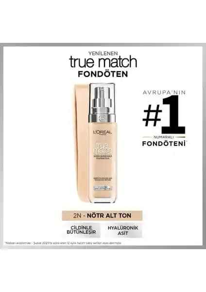 L'Oréal Paris True Match ve Maybelline Fit Me Mat Fondöten Karşılaştırması
