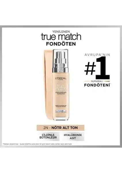 L'Oréal True Match ve Maybelline Affinitone Fondöten Karşılaştırması