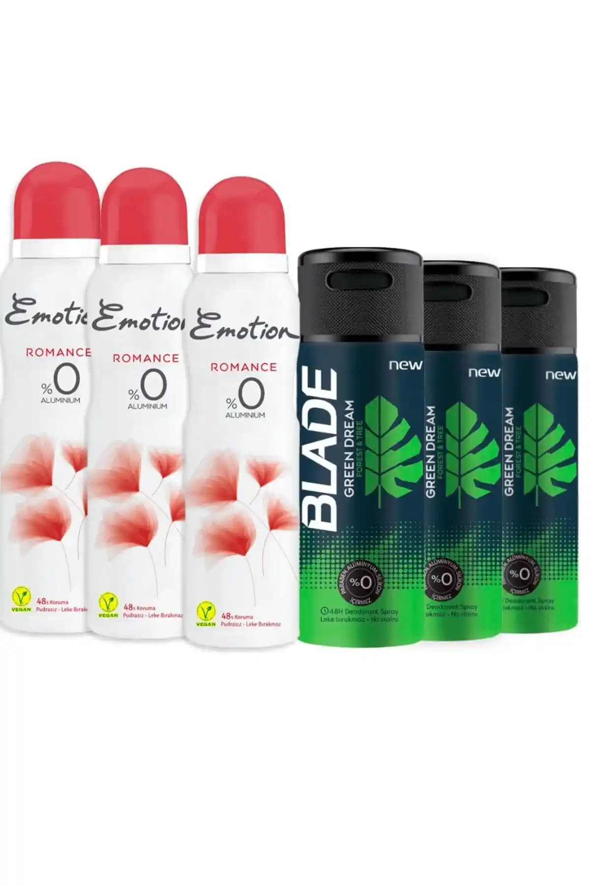 Blade Green Dream ve Emotion Romance Deodorant İncelemesi ve Kullanıcı Yorumları