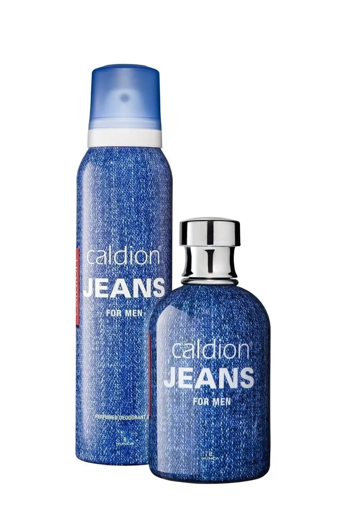 Caldion Men Kofre Jeans: Enerjik ve Ferah Parfüm ile Deodorant Seti