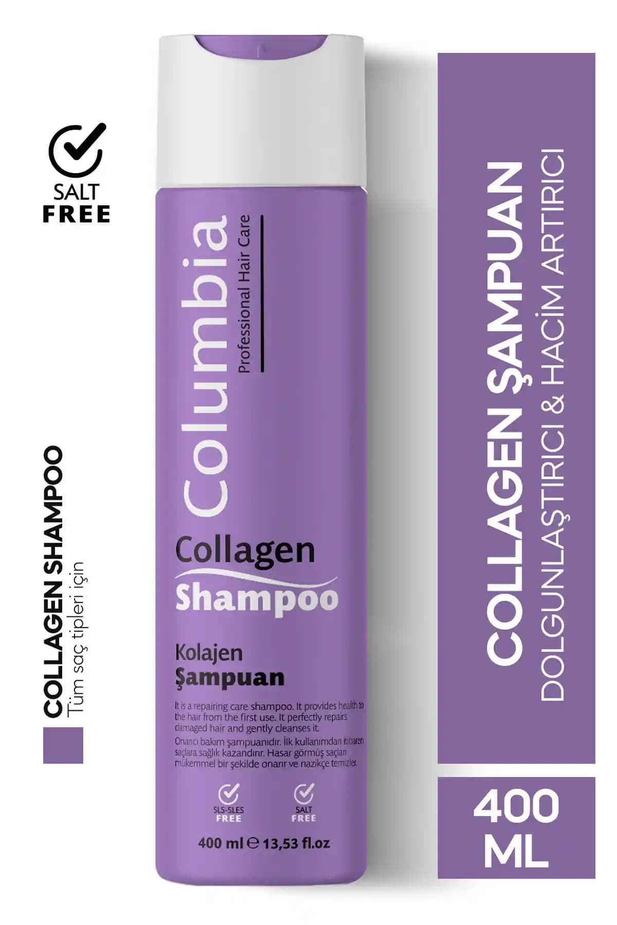 Columbia Tuzsuz Collagen & Biotin Hacim ve Dolgunluk Sağlayan Şampuan İncelemesi