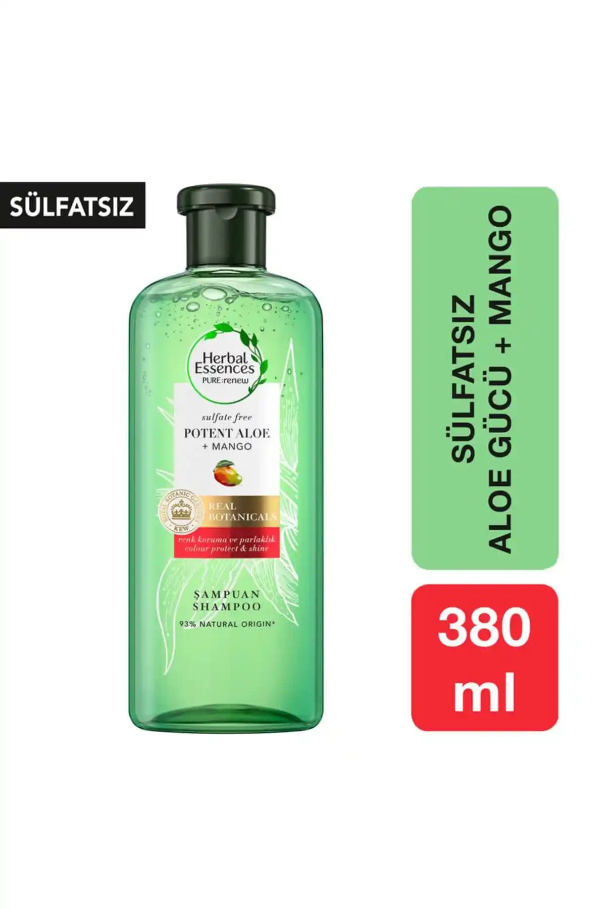 Herbal Essences Sülfatsız Renk Koruma Aloe Mango Şampuan: Yumuşaklık ve Parlaklık İçin İdeal