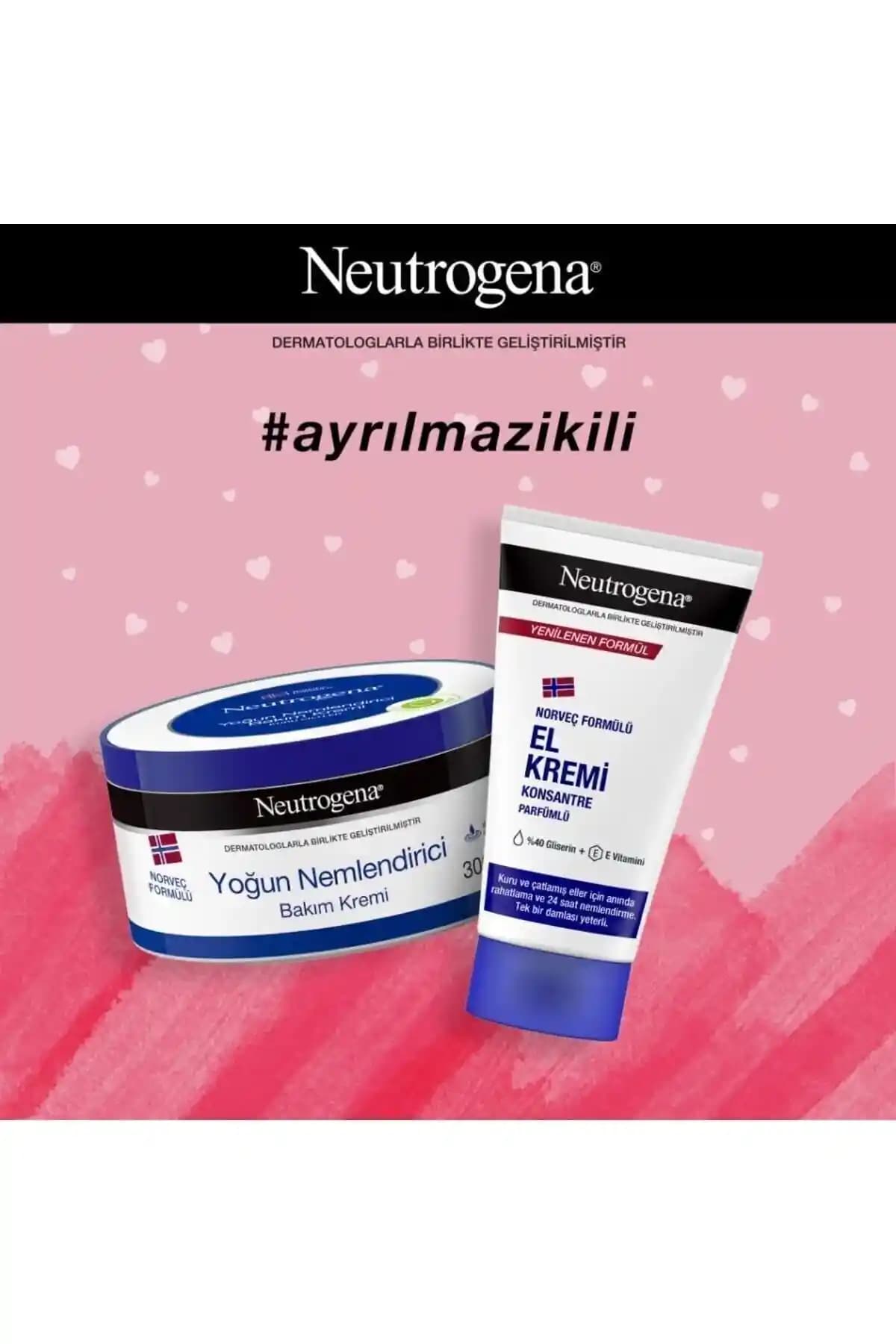 Neutrogena Yoğun Nemlendirme Ürünleri ile Cilt ve Elleriniz Güçlenir