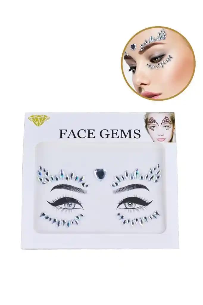 Yüz ve Göz Taşı Kullanımı: Güvenli ve Trend Yöntemlerle Parlak Makyaj Teknikleri