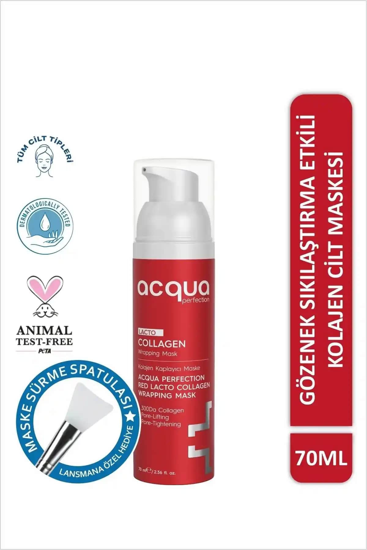 Acqua Perfection Collagen Wrapping Mask: Cilt Yenileme ve Sıkılaştırıcı Etkili Maske