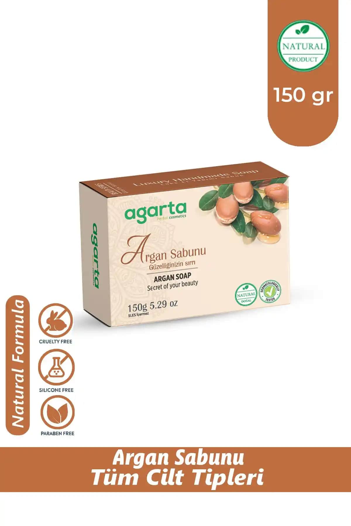 Agarta Argan Sabunu: Doğal İçeriklerle Sıkılaştırıcı ve Peeling Etkili Cilt Bakımı