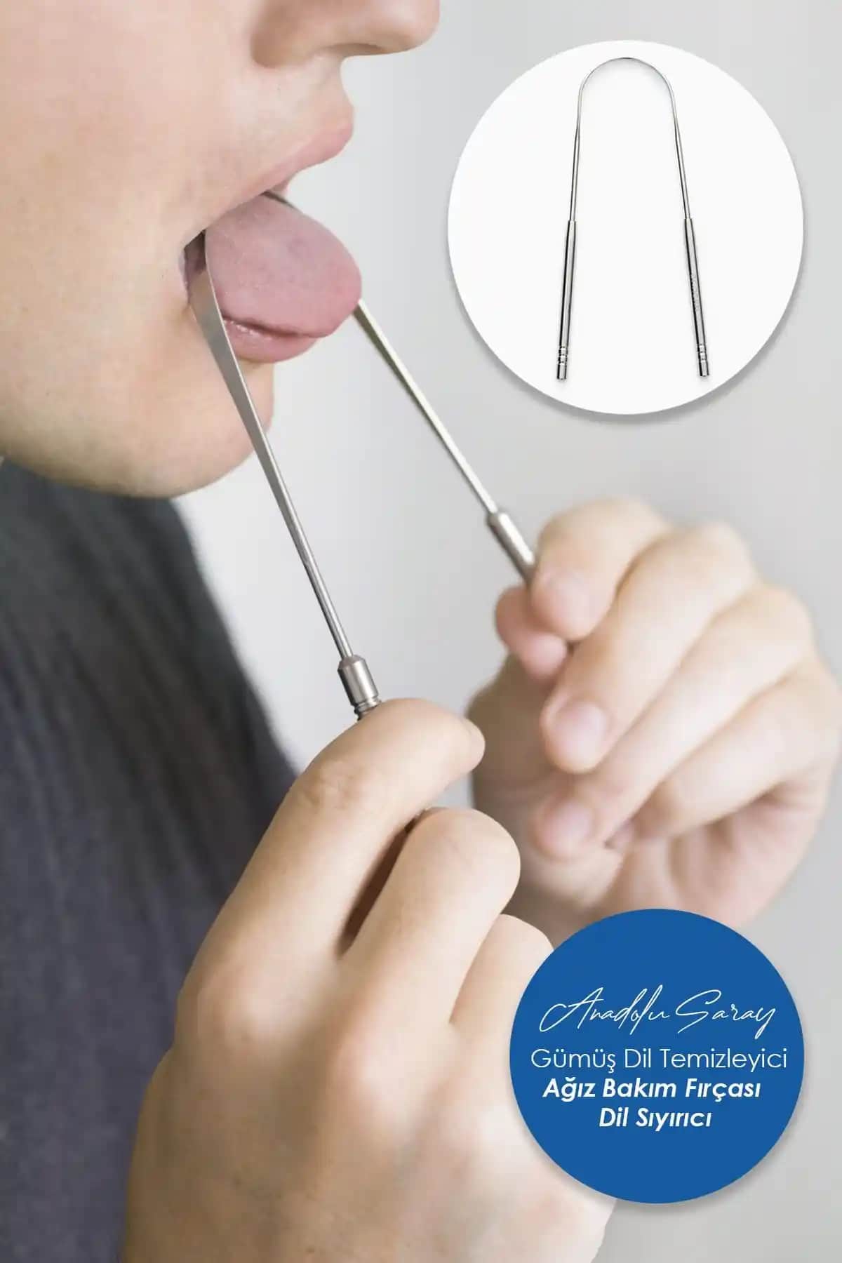 Ağız Hijyeni için Gümüş Dil Temizleme Aparatı ve Dilsil Temizleyici Karşılaştırması