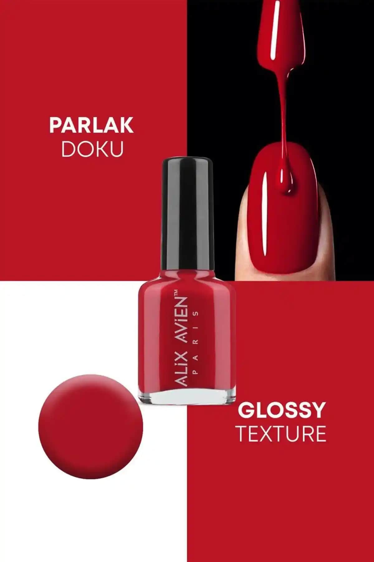 Alix Avien Kırmızı Oje 16: Parlak ve Kalıcı Tırnak Cilası Seçenekleri