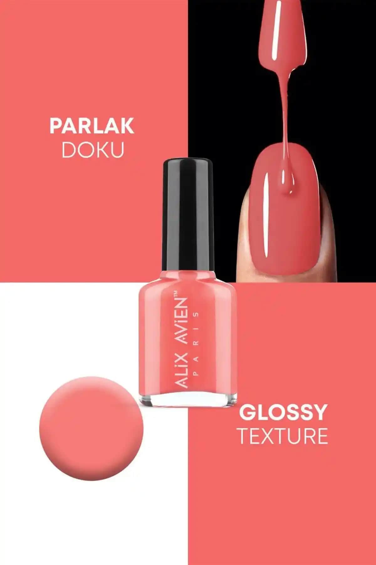 Alix Avien Mercan Rengi 65 Oje: Yüksek Pigment ve Uzun Süreli Kalıcılık