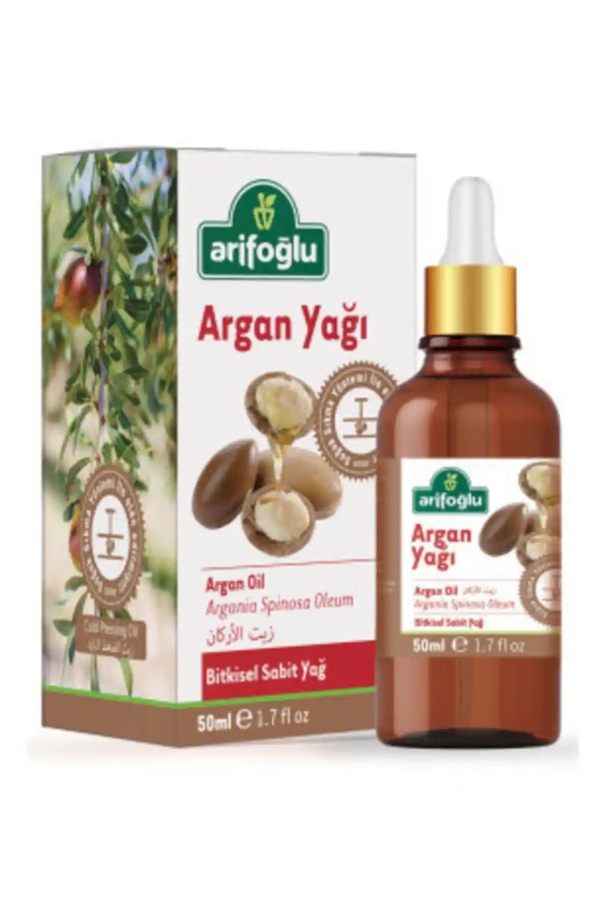 Arifoğlu Argan Yağı 50ml: Doğal ve Güçlü Bakım Çözümü Cilt ve Saçlar İçin