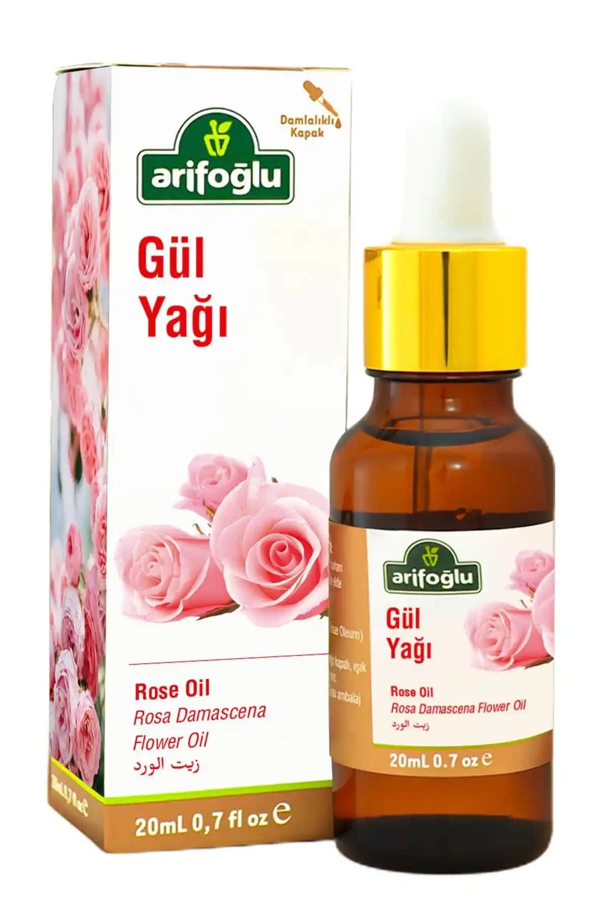 Arifoğlu Gül Yağı 20 ml Doğal Güzellik ve Aromanın Buluşması