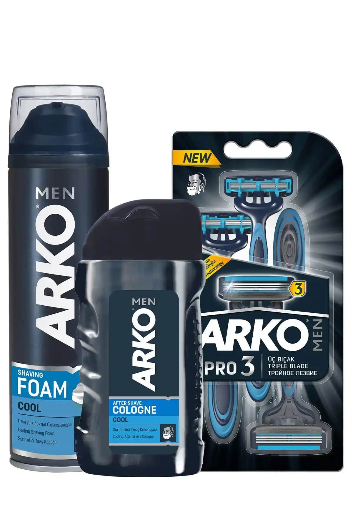 Arko Men Erkek Bakım Seti: Pratik ve Kaliteli Günlük Bakım Çözümü