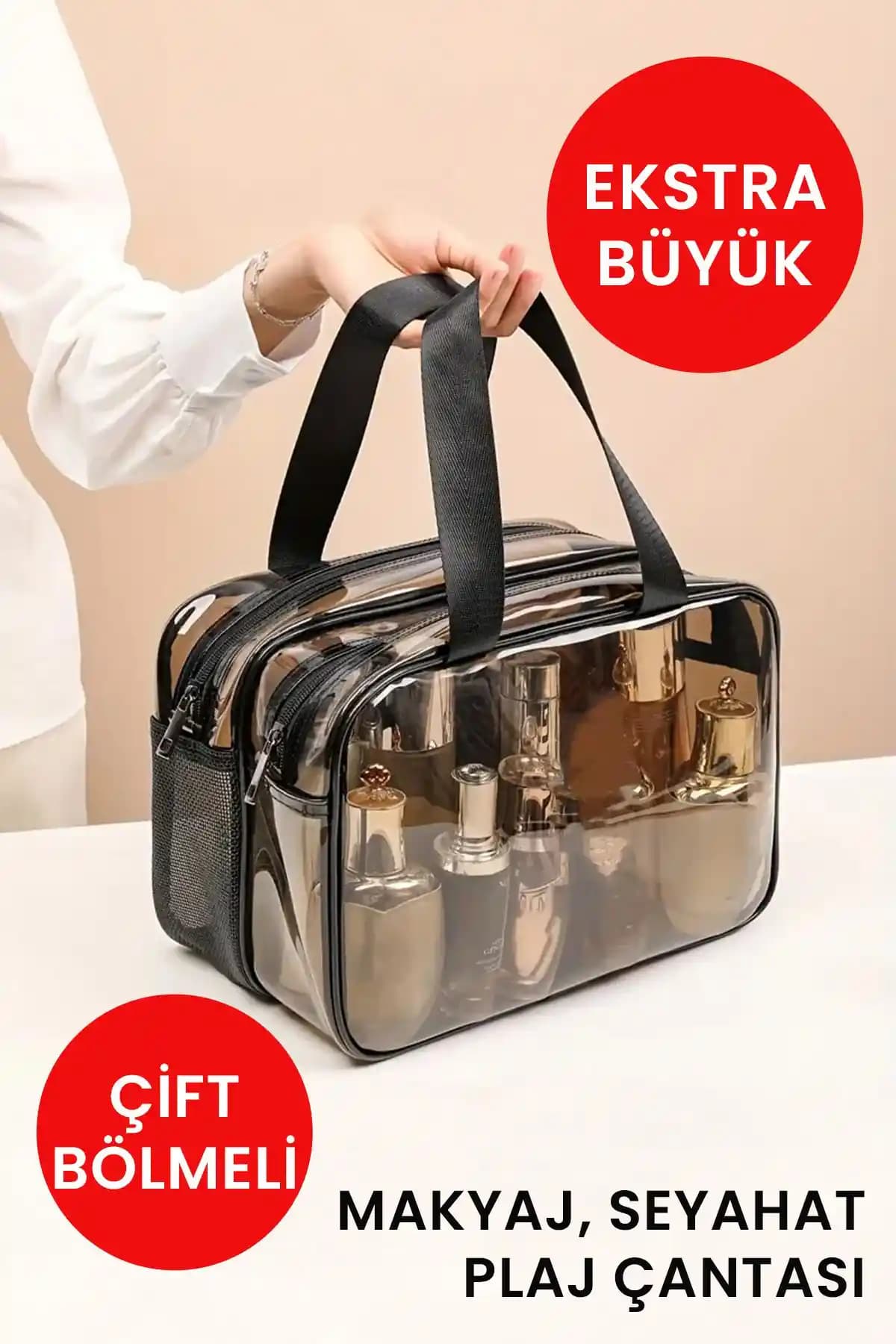 Arnee ve Woys Bags Şeffaf Makyaj Çantaları Karşılaştırması ve Özellikleri