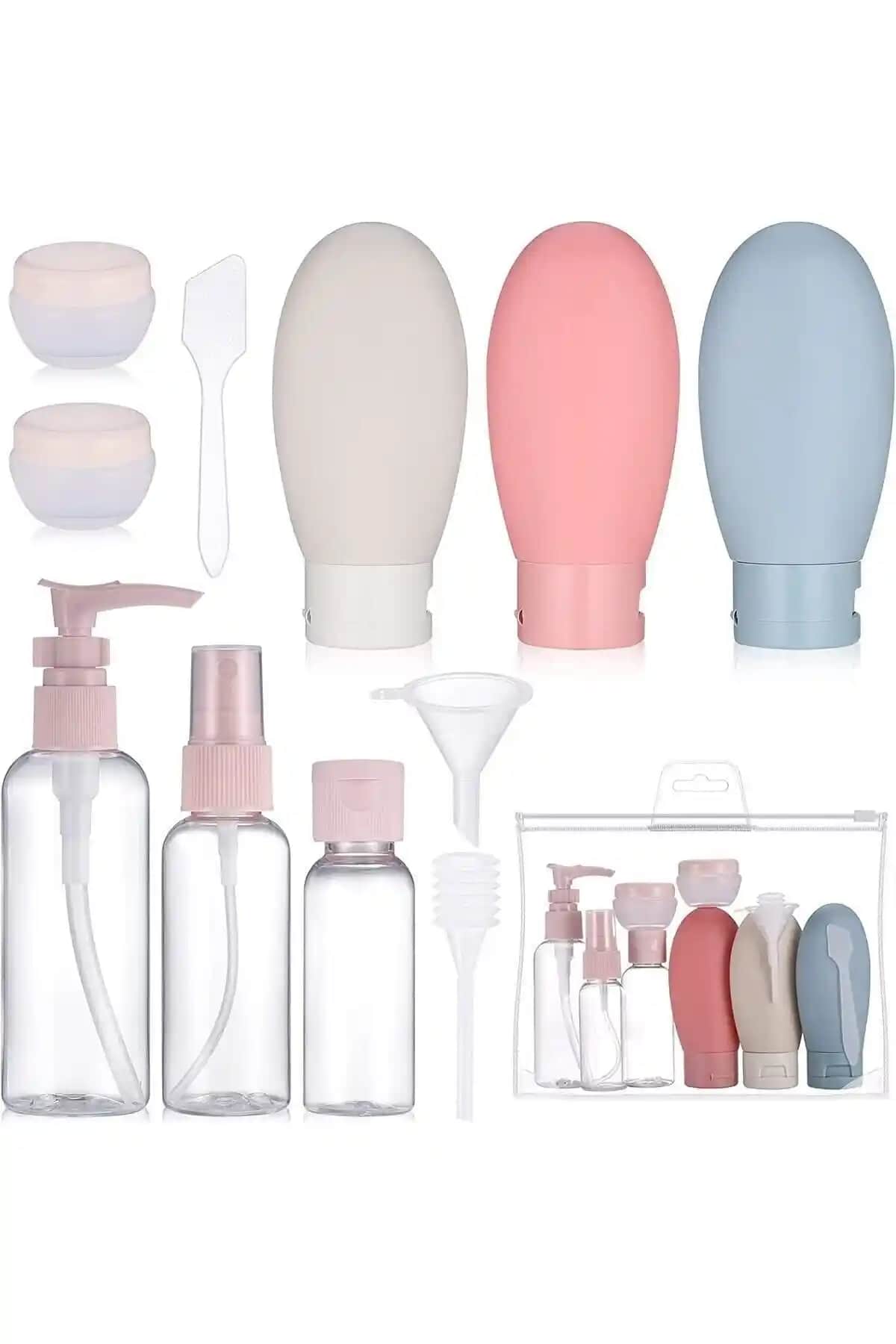 ARVALE Özel Üretim Seyahat Seti 13 Parça Hijyen ve Mobilite İçin Uygun