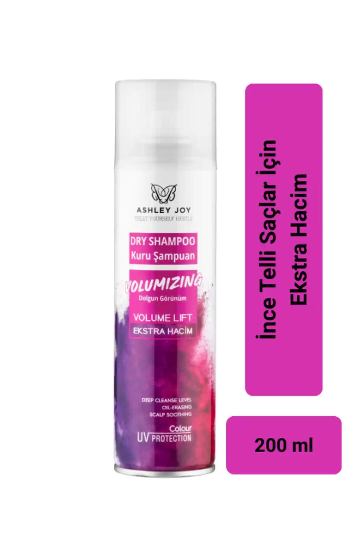 Ashley Joy Kuru Şampuan Hacim ve UV Koruma Özelliğiyle Günlük Saç Bakımını Kolaylaştırır