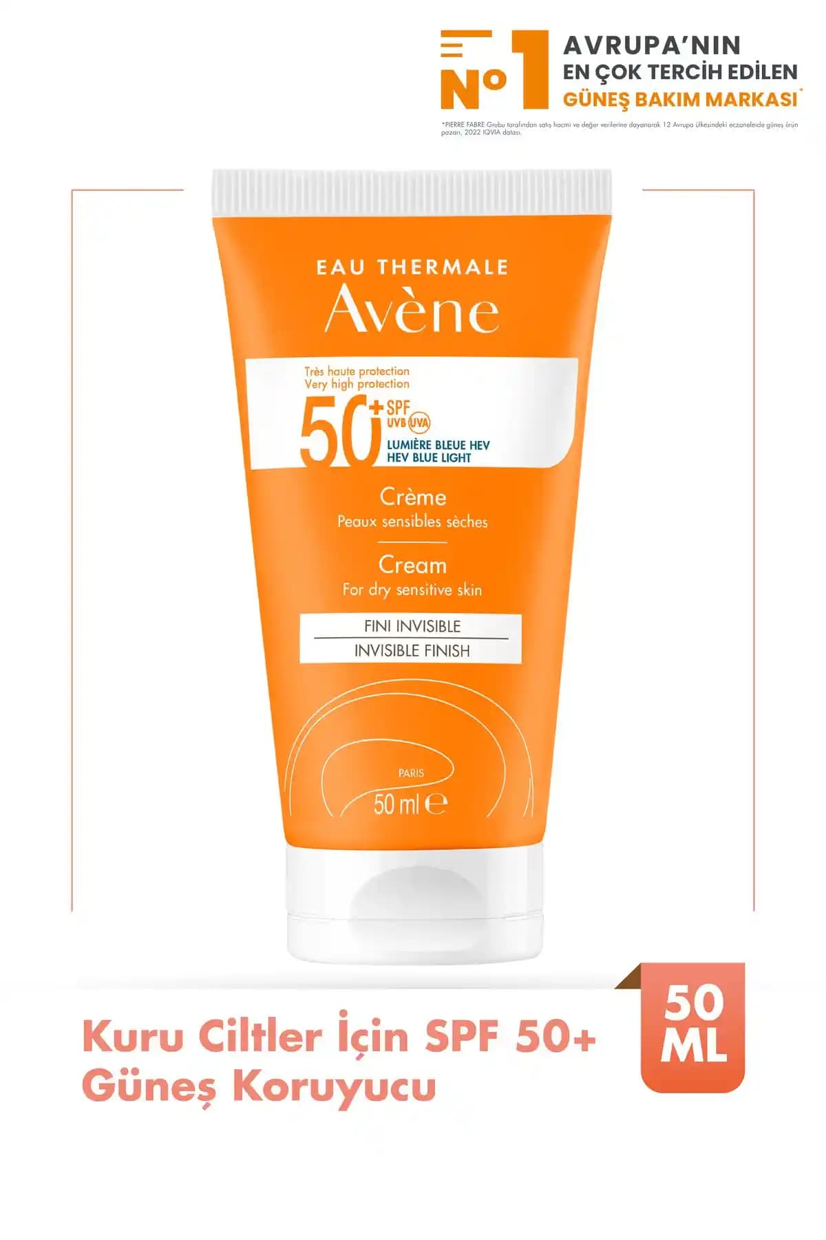 Avene kuru ciltler için SPF 50+ güneş koruyucu ürünlerin detaylı karşılaştırması