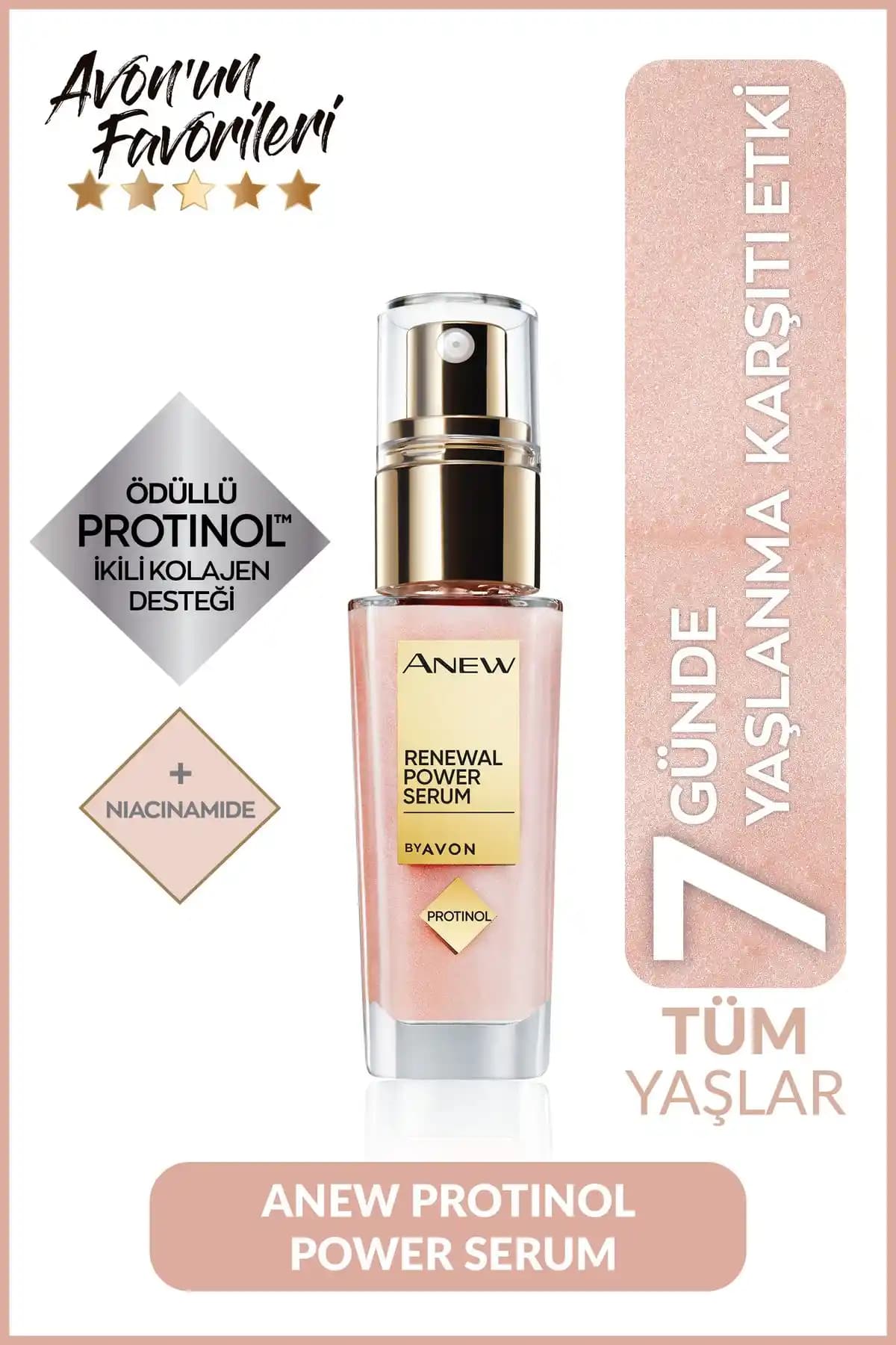 Avon Anew Renewal Power Serum 30 ml: Yaşlanma Karşıtı Cilt Yenileme Serumu