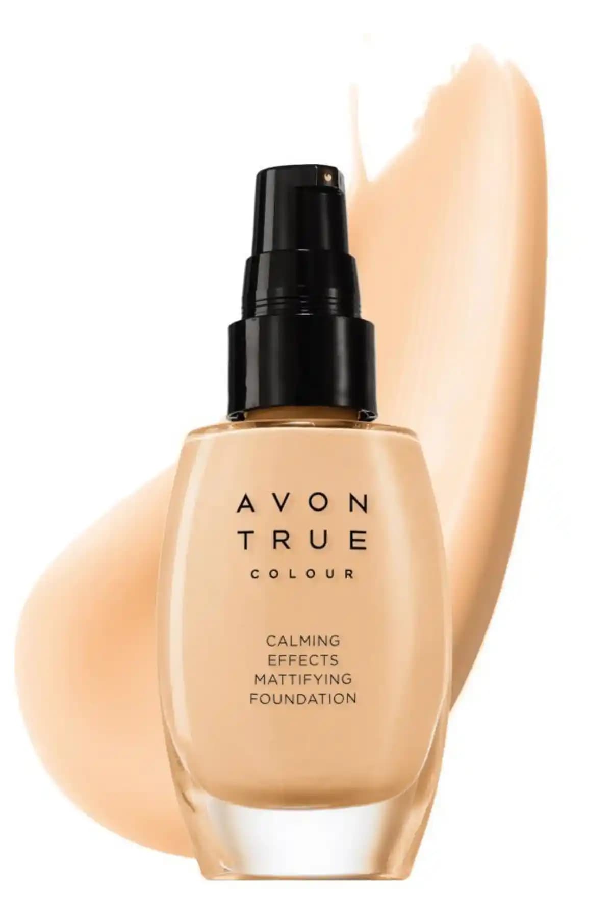 Avon Calming Effects Mat Fondöten: Doğal ve Mat Görünüm İçin Uygun Günlük Kullanım