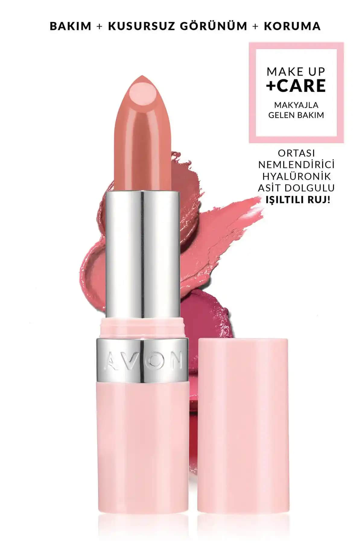 Avon Hydramatic Işıltılı Ruj Peach: Nemlendirici ve Göz Alıcı Dudaklar İçin Günlük Kullanım