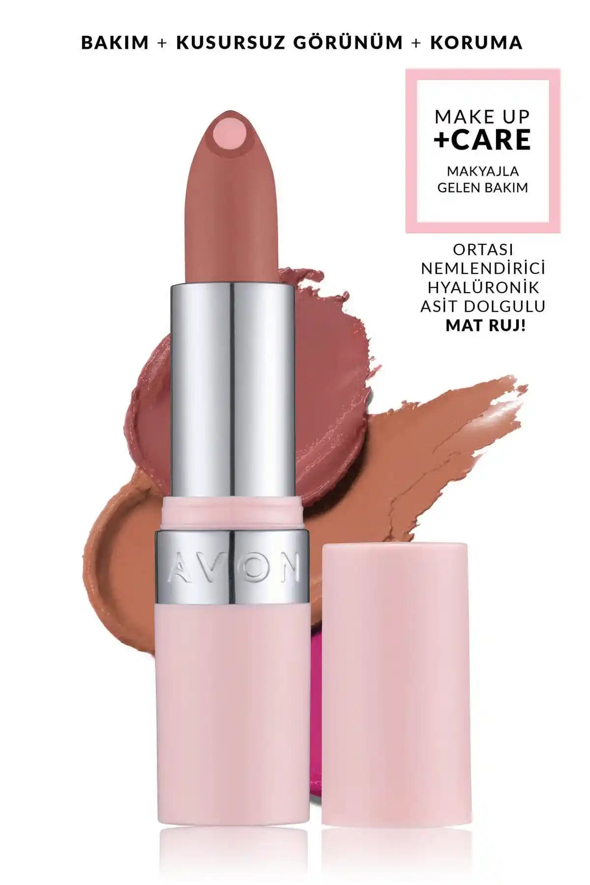 Avon Hydramatic Mat Ruj Nude: Doğal Görünüm ve Bakım Sağlayan Kalıcı Mat Ruj